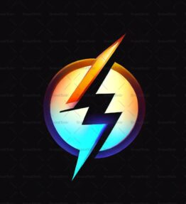 Energiegeladener Blitz